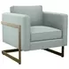 Winthrop Blue Upholstered Lounge Chair