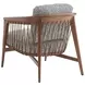 Palm Desert Davita Gray Upholstered Accent Chair