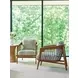 Palm Desert Davita Gray Upholstered Accent Chair