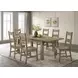 Cardova Vineyard Oak Extendable Rectangular Dining Room Set