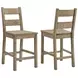 Cardova Vineyard Oak Square Counter Height Dining Room Set