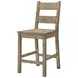 Cardova Vineyard Oak Square Counter Height Dining Room Set
