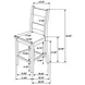 Cardova Vineyard Oak Counter Height Stool Set of 2