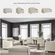 Treasure Trove Almond Ottoman