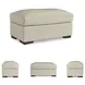 Treasure Trove Almond Ottoman
