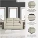 Treasure Trove Almond 67" Loveseat
