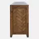 Fairview Oak Dark Brown TV Stand with Electric Fireplace