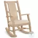 Cozy Luxe Beach Pebble Rocking Chair