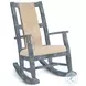 Seabright Ocean Blue Rocking Chair