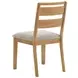Duncan Oatmeal Upholstered Side Chair Set of 2