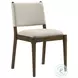 Ottowa Brown Upholstered Dining Side Chair Set of 2