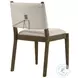 Ottowa Brown Upholstered Dining Side Chair Set of 2