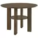 Ottowa Brown Round Counter Height Dining Room Set