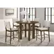 Ottowa Brown Round Counter Height Dining Room Set