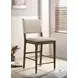Ottowa Brown Upholstered Counter Height Stool Set of 2