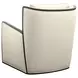 Delancey Beige Upholstered Swivel Chair