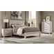Joinery Washed White Oak King Plank Panel Bed