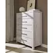 Joinery Washed White Oak 5 Drawer Chest