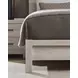 Joinery Washed White Oak King Plank Panel Bed