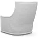 Ocean Breeze Preston Beige Upholstered Swivel Chair