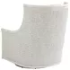 Ocean Breeze Preston Blue Upholstered Swivel Chair