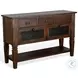Havenstead Dark Brown 2 Door Server
