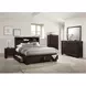 Madison II Espresso Queen Bookcase and Storage Bed