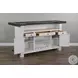 Autumn Echo White 78" Farmhouse Wood Home Bar