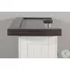 Autumn Echo White 78" Farmhouse Wood Home Bar