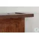 Golden Hearth Medium Brown 78" Farmhouse Wood Home Bar