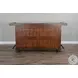 Golden Hearth Medium Brown 78" Farmhouse Wood Home Bar