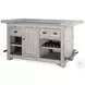 Maple Haze Gray 80" Traditional Wood Home Bar