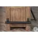 Golden Hearth Natural 80" Traditional Wood Home Bar