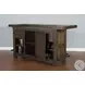 Autumn Echo Dark Brown 80" Traditional Wood Home Bar
