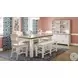 Dana Point Vintage White Ladderback Counter Height Stool Set Of 2