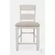 Dana Point Vintage White Ladderback Counter Height Stool Set Of 2
