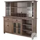 Velden Hollow Natural 4 Door Buffet and Bar Hutch