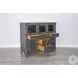 Cozy Luxe Black Sand 5 Drawer Server