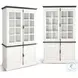 Heritage House White 4 Door Buffet and Hutch
