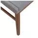 Smart Living Gray Upholstered Side Chair Set of 2