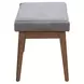 Smart Living Satin Walnut 75" Extendable Rectangular Dining Room Set