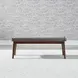Smart Living Gray Upholstered 47" Dining Bench
