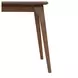 Smart Living Satin Walnut 75" Extendable Rectangular Dining Table