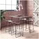 Natures Edge Natural Backless Counter Height Stool Set of 2