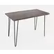 Nature's Edge Slate and Dark Brown Upholstered 5 Piece Counter Height Dining Set