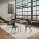 Nature's Edge Slate and Jade Upholstered 7 Piece Dining Set