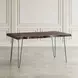 Nature's Edge Slate and Jade Upholstered 7 Piece Dining Set