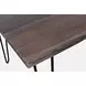 Nature's Edge Slate and Dark Brown 79" 7 Piece Dining Set