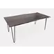 Nature's Edge Slate and Dark Brown 79" 7 Piece Dining Set