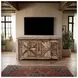 Eden Prairie Brown 4 Door Accent Cabinet